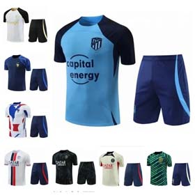 Fashionable and versatile training jersey set-2034  